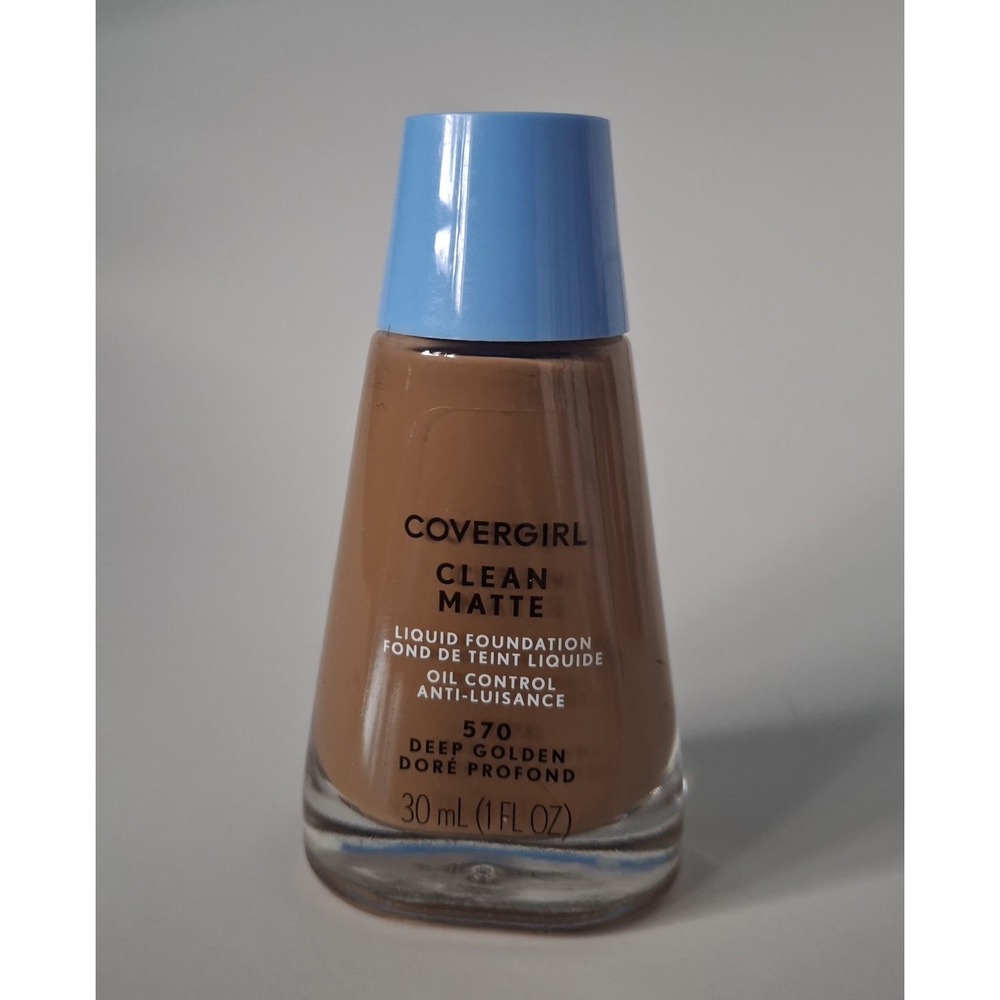 CoverGirl Clean‎ Matte Liquid Foundation # 570 Deep Golden Oil Control